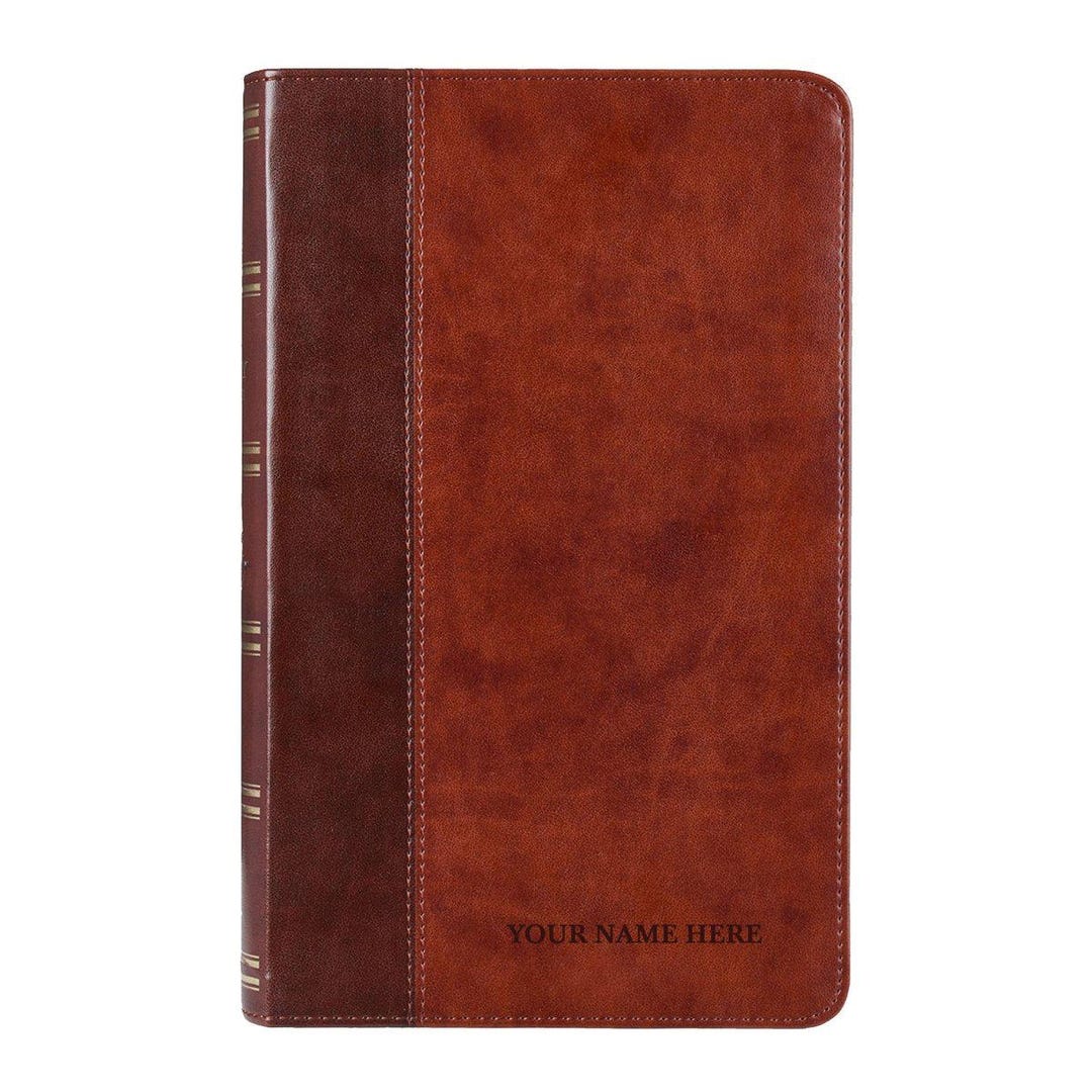 Personalized KJV Holy Bible Faux Leather King James Version Premium ...