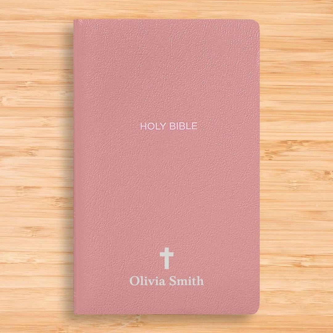 Personalized NKJV Bible New King James Version Faux Leather Holy Bible ...