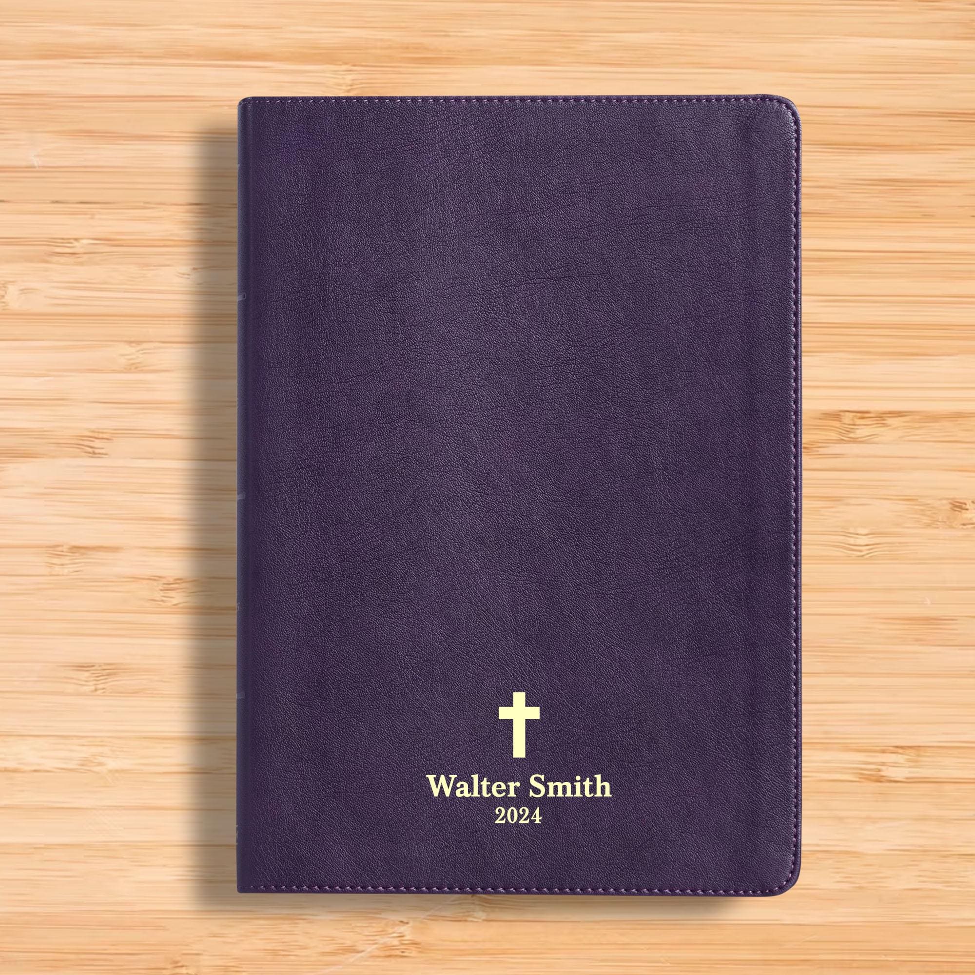 Personalized KJV Bible King James Version - Large Print Thinline Bible ...