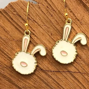 Bunny Earrings, Rabbit Earrings, Spring Earrings, Bunny Jewelry, Rabbit Jewelry, Spring Jewelry, Cute Rabbit Earrings, Easter Earrings