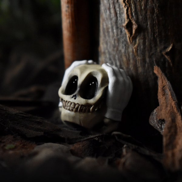 Mr Bones " Dmk rubber" Artisan Keycap