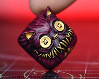 Mr Claws &quot;GMK Red Samurai&quot; Artisan Keycap. Single print run. 1/1