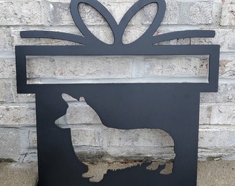 Corgi "Present" Metal Art