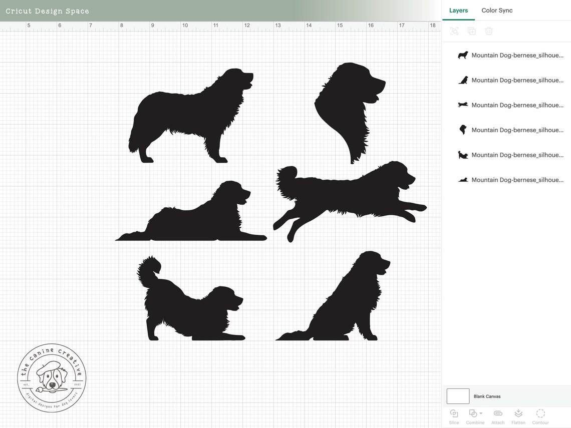 Bernese Mountain Dog SVG, Berner Running Silhouette, Dog Face Clipart ...