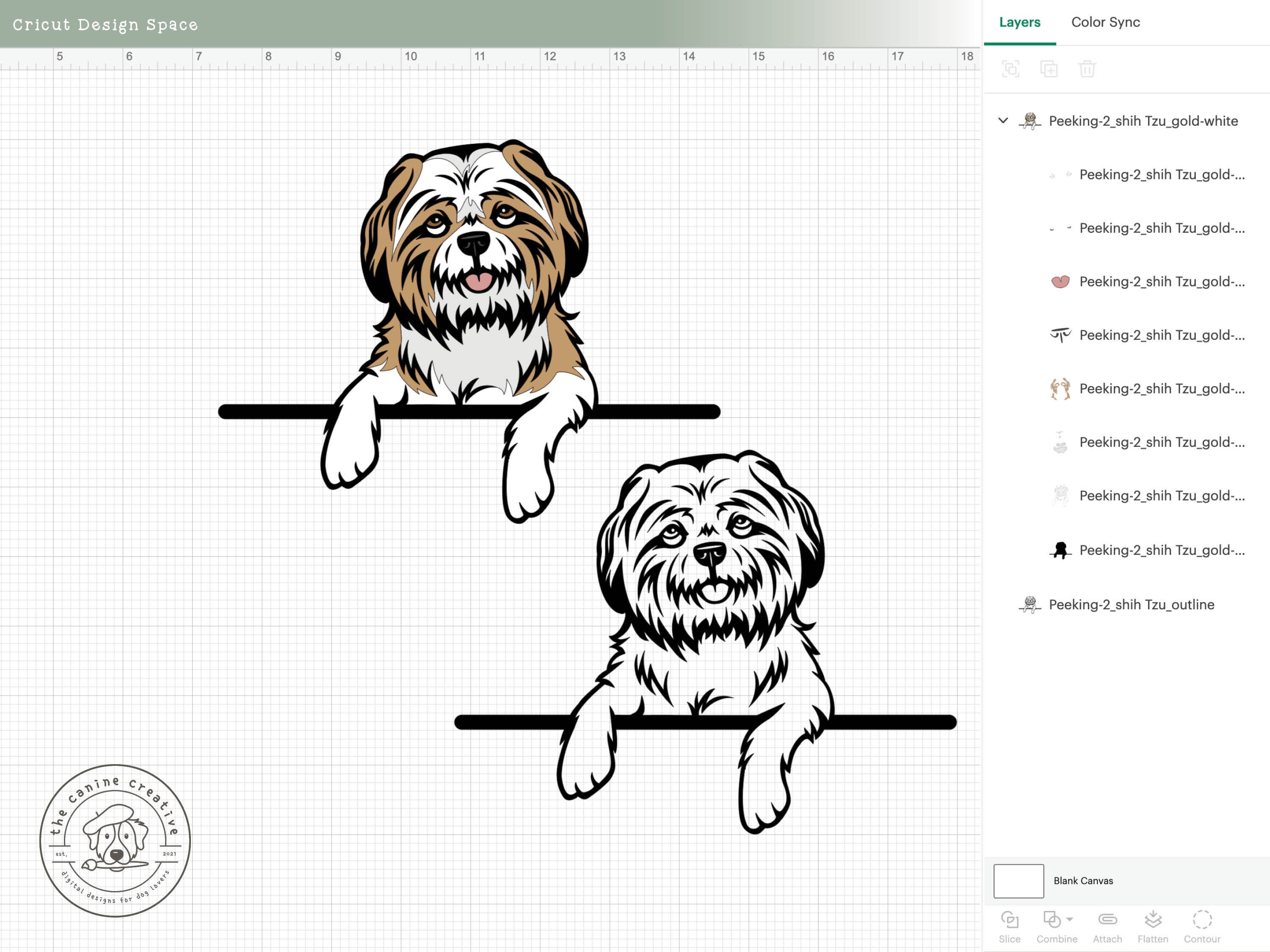 Shih Tzu SVG Shih Tzu Clipart Peeking Dog Svg 2 Dog Breed - Etsy Israel