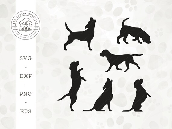 Begging Dog Silhouette