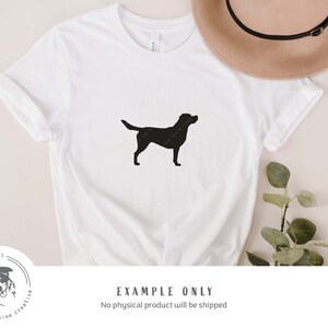 Labrador SVG, Labrador Retriever Silhouette Clipart Bundle, Dog Breed Silhouette PNG, Lab Dog SVG for Cricut, Labrador Vector, Dog Cut File image 2
