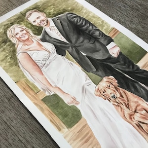 Ritratto personalizzato dalla tua foto Regalo personalizzato / Ritratto di famiglia