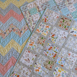 PDF Pattern Bundle | Three Beginner Friendly Baby Quilt Pattern Bundle