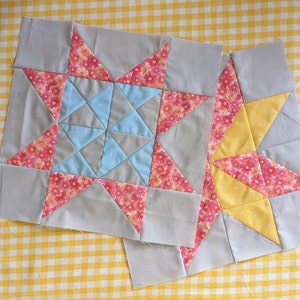 Star Block Bundle | PDF Pattern | Lemoyne Star | Solitaire Star | Memory Star | Star Struck Quilt Pattern | Quilt Block Bundle
