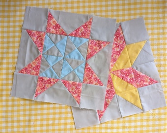 Pattern Block Star Worksheet.pdf Star Block Bundle | PDF Pattern | Sawtooth Star | Friendship Star ...