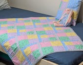 Hopscotch Baby Quilt Pattern PDF Beginner friendly
