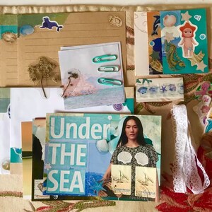 Suministros para escribir cartas / Cartas para amigos por correspondencia por correo postal / Cartas hechas a mano