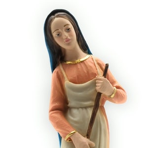 Our Lady of the Kitchen statue, 26 cm (10.24&quot;) tall, made of marble dust.
