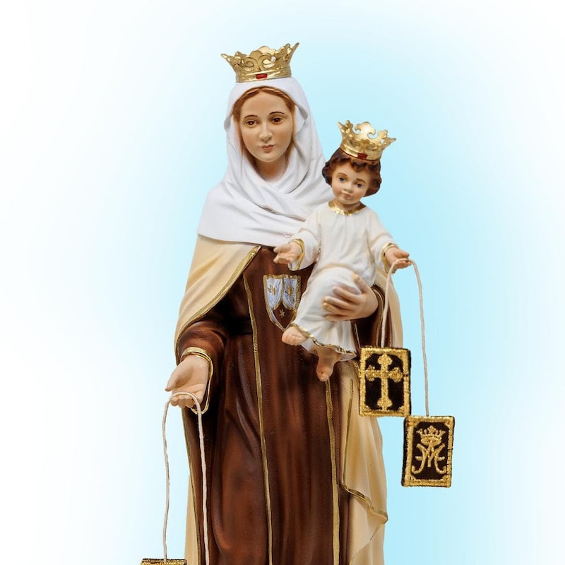 Our Lady Statue 40 Cm Etsy