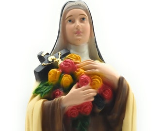 Statue of Saint Therese of the Child Jesus, 30 cm. Saint Therese of Lisieux. 11.81'' St. Therese of Lisieux statue