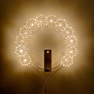 Luminous Halo, Luminous Crown, Luminous Star for Statues, Diameter 12 cm (Diameter 4.73 inches) - 220 V