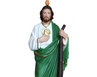 Saint Jude resin statue 40 cm (inches 15,74) made in Italy