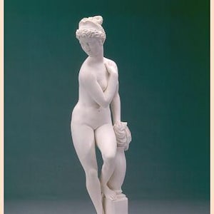Venus statue by Giambologna in white marble dust | Made in Italy | Venus sculpture by Giambologna | Made in Tuscany |