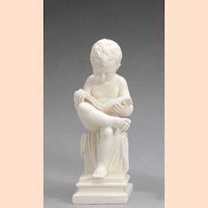 Child reading sculpture - Etsy 日本