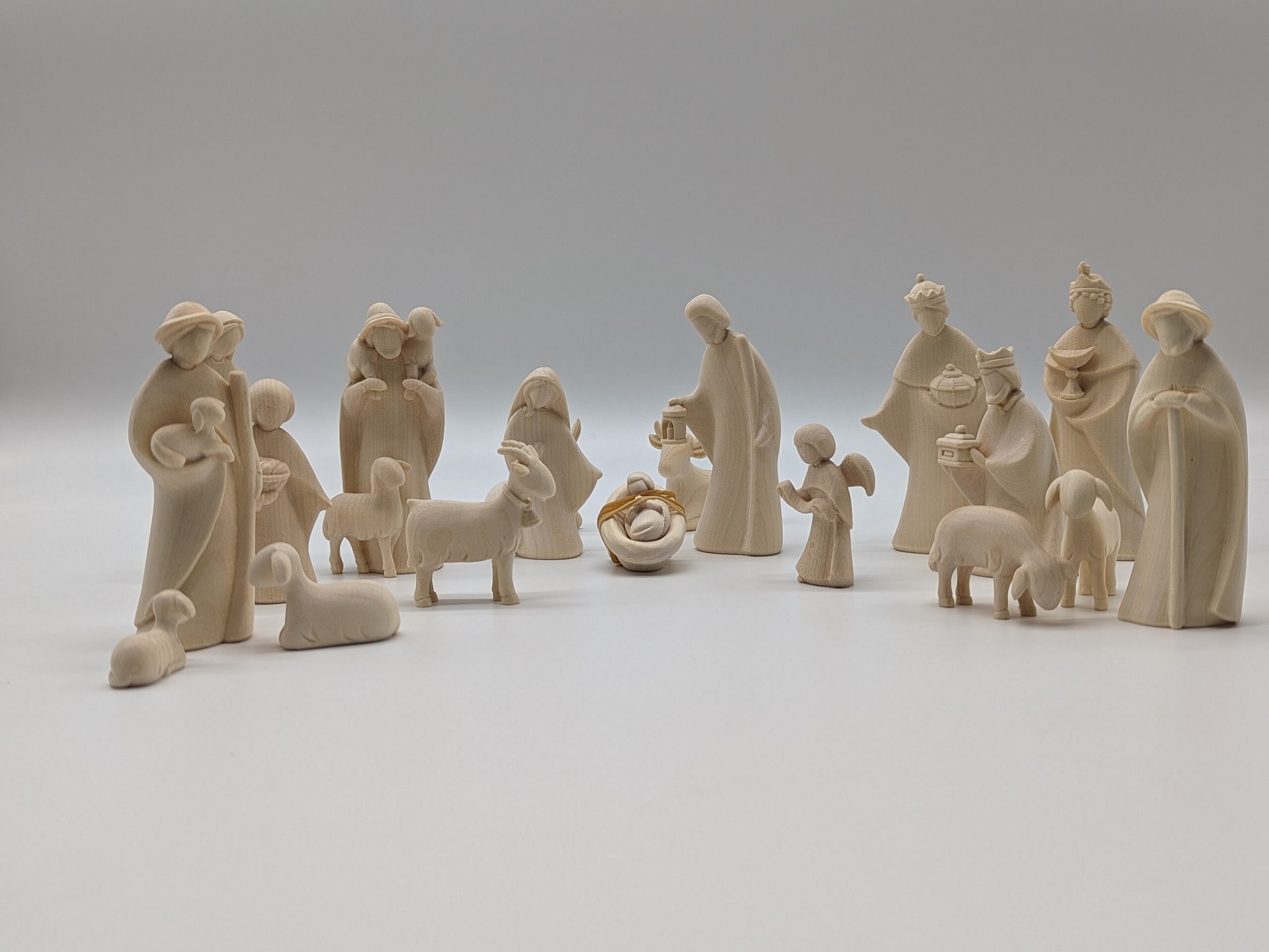 Figurine Crèche Moranduzzo Bêcheur 10cm - Sculpture Landi Made In Italy