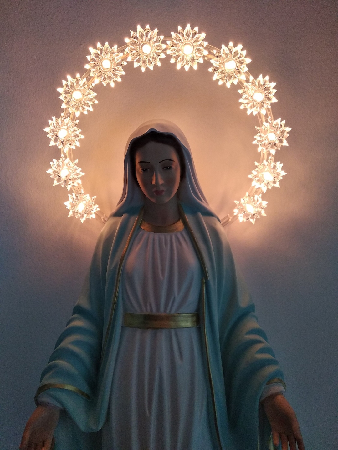 Estatua de la Inmaculada Concepción o Virgen Milagrosa, 50 cm (19,68 ...