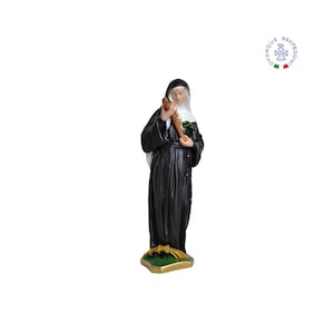 Saint Rita of Cascia resin statue 40 cm suitable for indoors and outdoors. 15.75&#39;&#39; Saint Rita of Cascia resin statue. MADE IN ITALY.