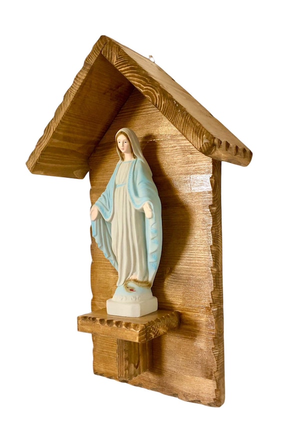 Fratelli Bonella | Trittico Devozionale In Legno Della Madonna - 8