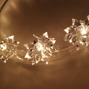 Electric Halo Light. Lighted Crown for Statues, Lighted Starry Statue for the Madonna, Jesus, Saints, and Sacred Statues. 220V