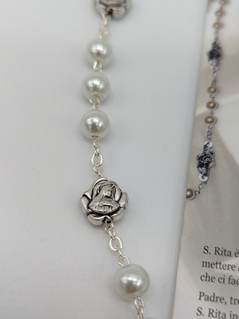 Chaplet of St Rita. St. Rita Rosary 32 Cm 12.59'' - Etsy