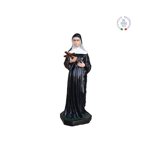 Statue of Saint Rita of Cascia height cm 150 in fiberglass. 59.05&#39;&#39; Saint Rita of Cascia fiberglass statue. MADE IN ITALY.