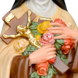 Resin Statue of Saint Therese of the Child Jesus Cm 100. Saint Therese ...