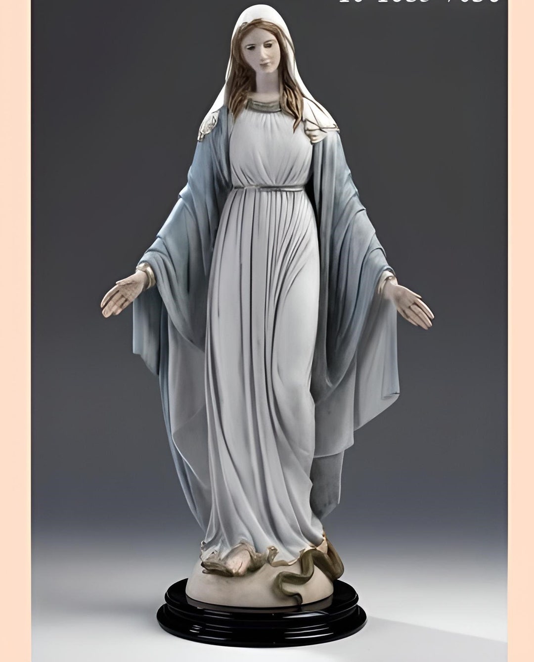 Our Lady of Grace Statue | Virgin Mary Sculpture | 65 Cm Marble Dust ...