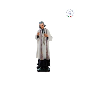 Resin statue of St. Curé of Ars cm 60. For indoors and outdoors. St. John Mary Vianney. 23.62&#39;&#39; Resin statue of St. John Vianney.
