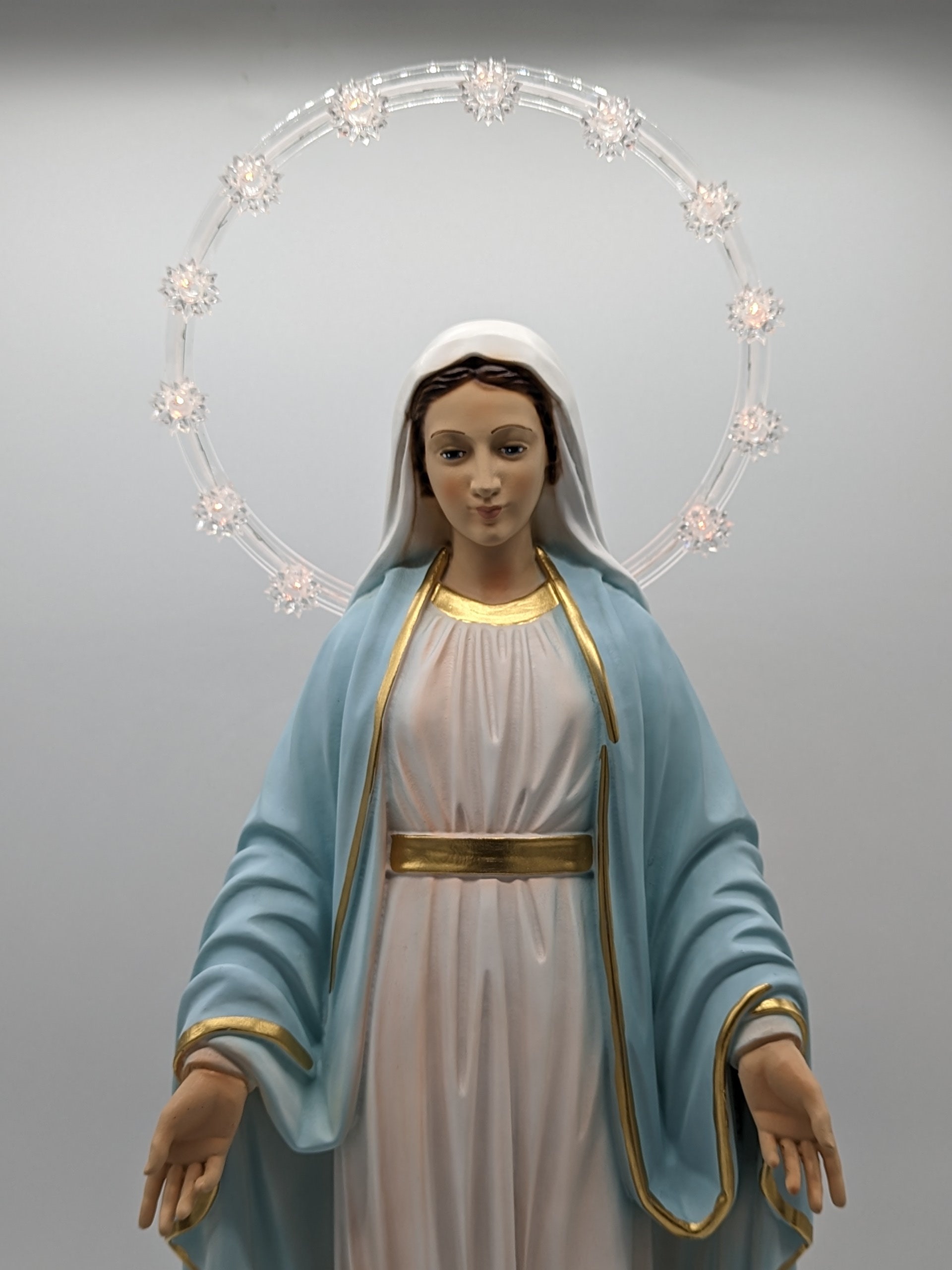 Our Lady of Grace Resin Statue 60 Cm 23.62'' MADE IN - Etsy