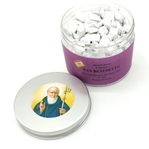 Greek incense 100g recipe from Mount Athos - 100 grams of Saint Benedict&#39;s incense, myrrh, spikenard, rose, amber, lily, and Bethlehem.