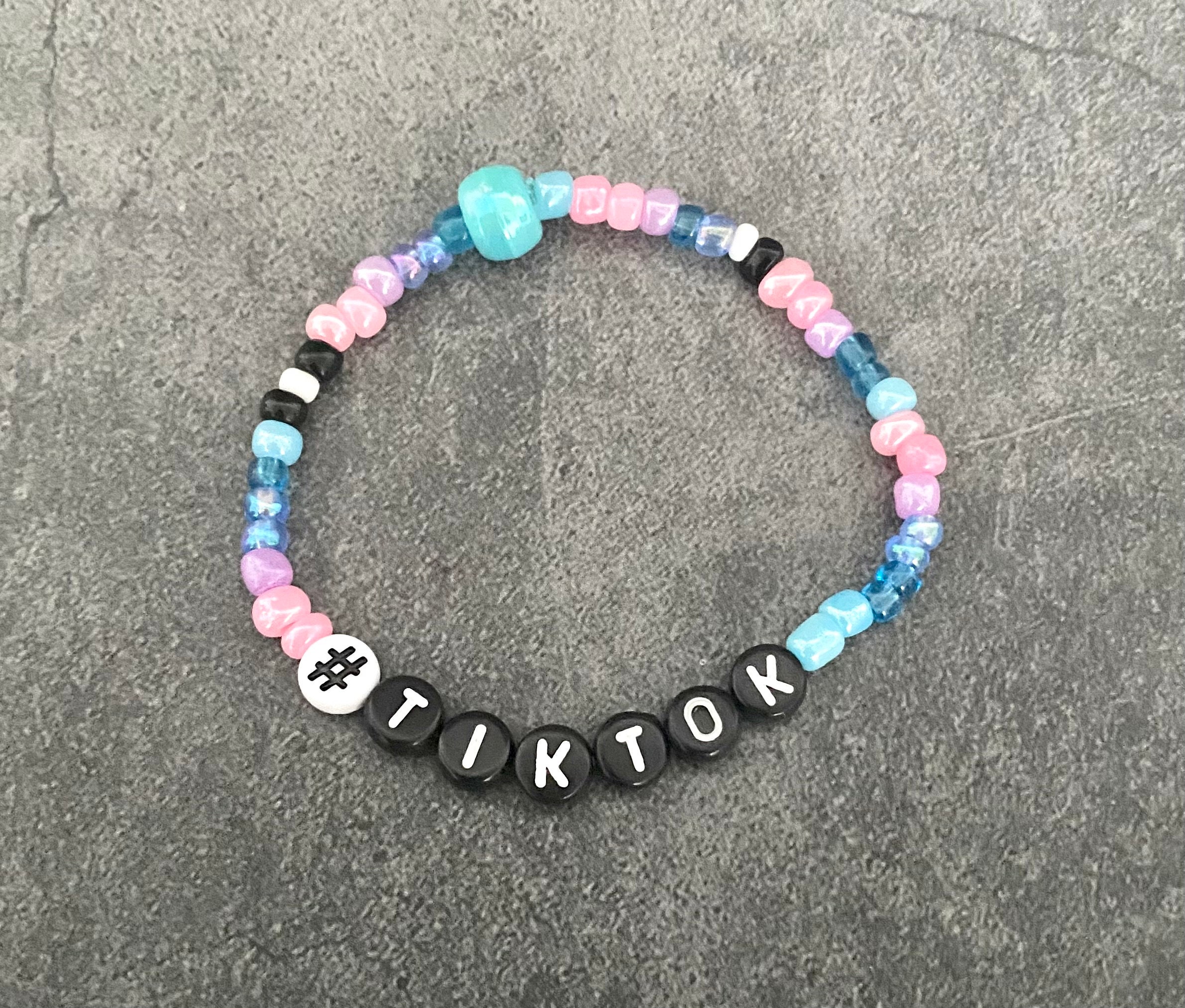 Tiktok Bracelet Tiktok Merch Tiktok Gifts Children's Etsy