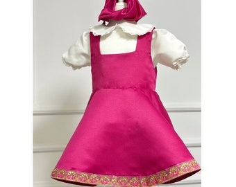 Robe fille inspirée de Masha,