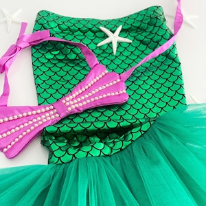 Mermaid Costume, Girl  Mermaid Tail, Toddler Mermaid Costume, Birthday Mermaid Theme, Mermaid Tutu, Mermaid Dress