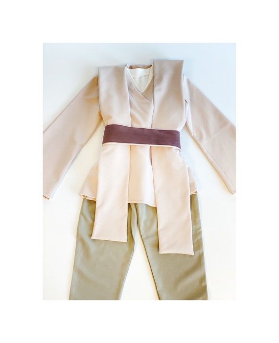 Spirit Halloween Toddler Jedi Robe - Star Wars Costume For Kids, Long Sleeves, Velcro Closure, Polyester Cotton