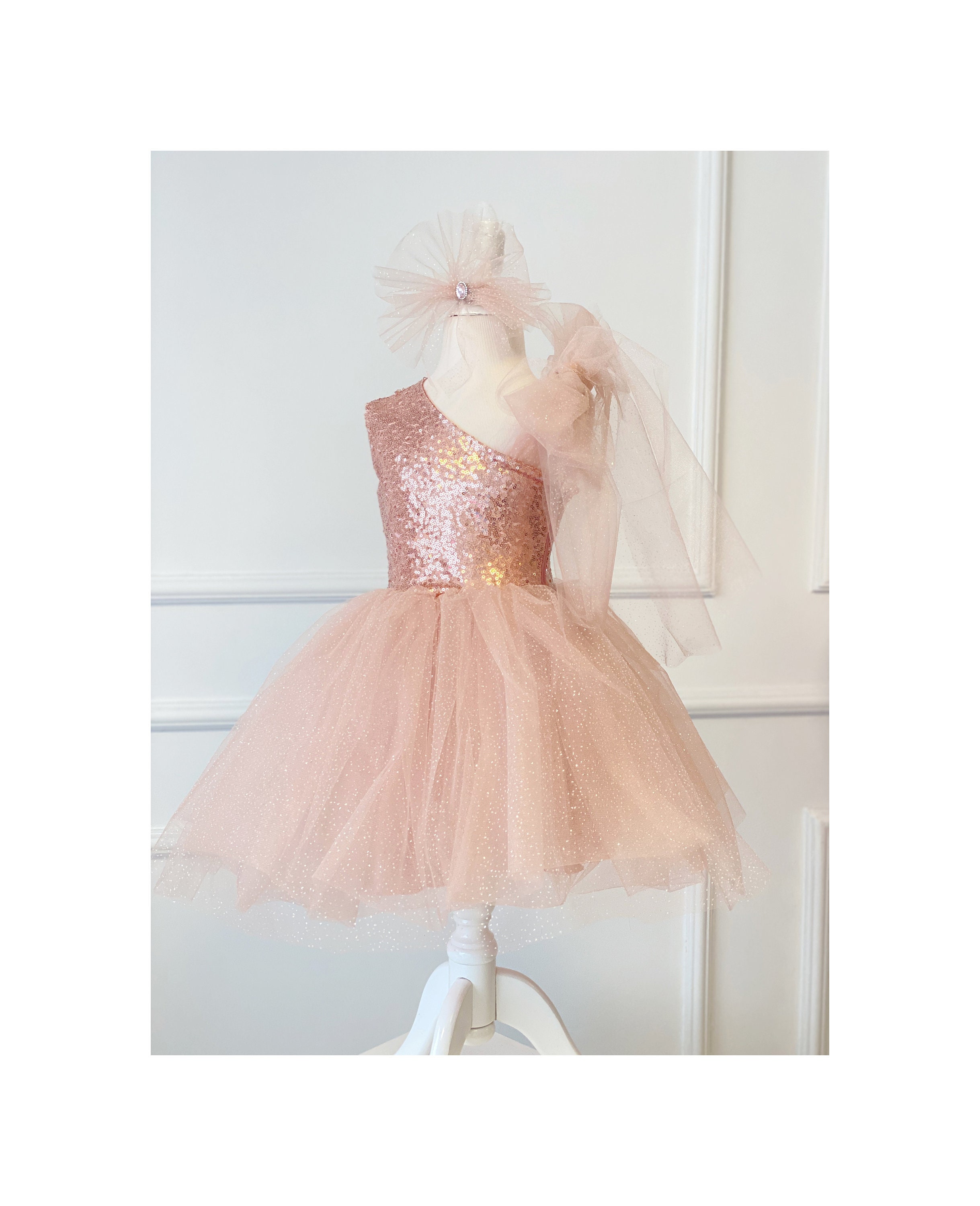 Sparkly Puffy Dress - Etsy