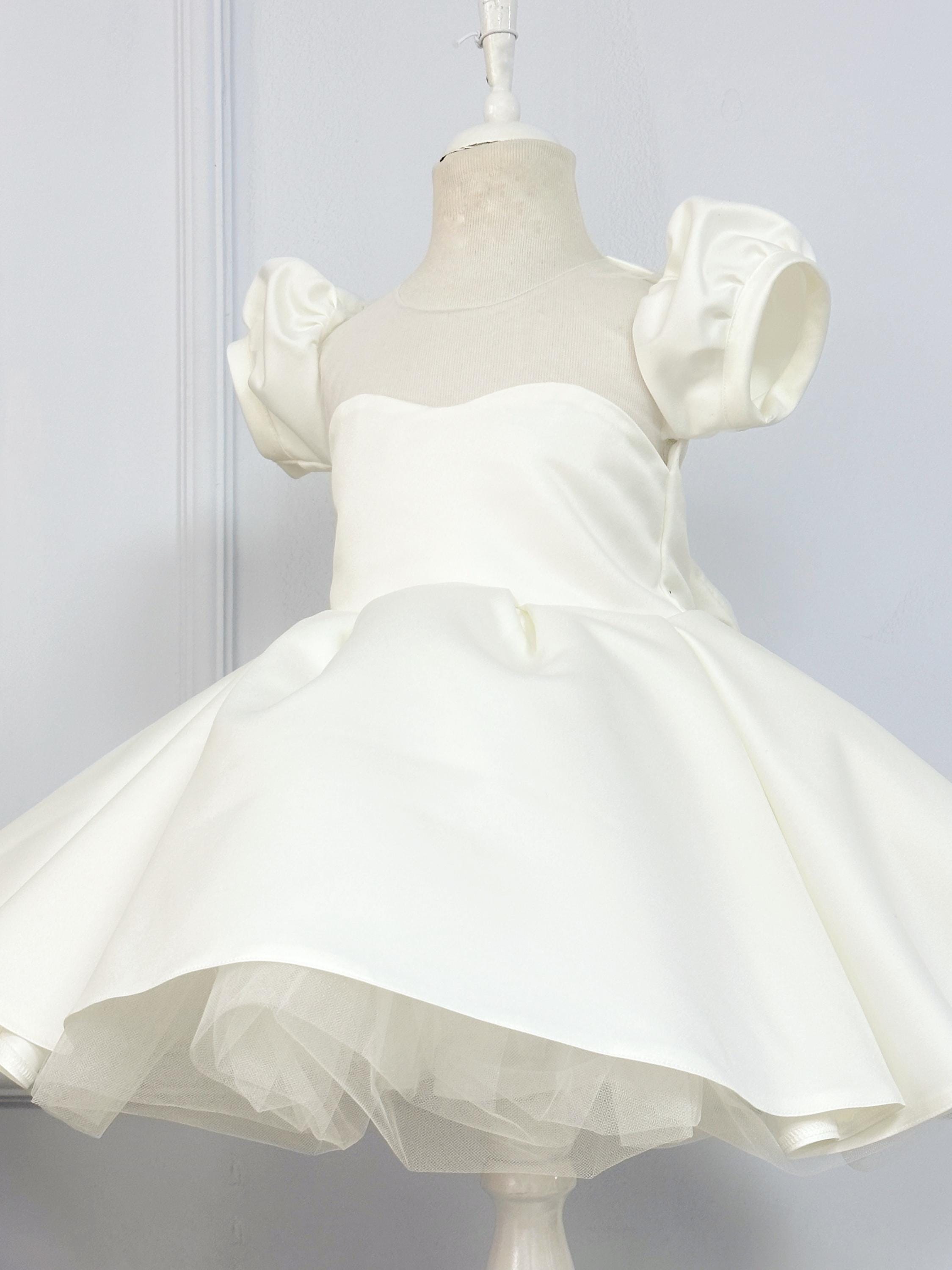 knee length first holy communion dress tutu-skirts