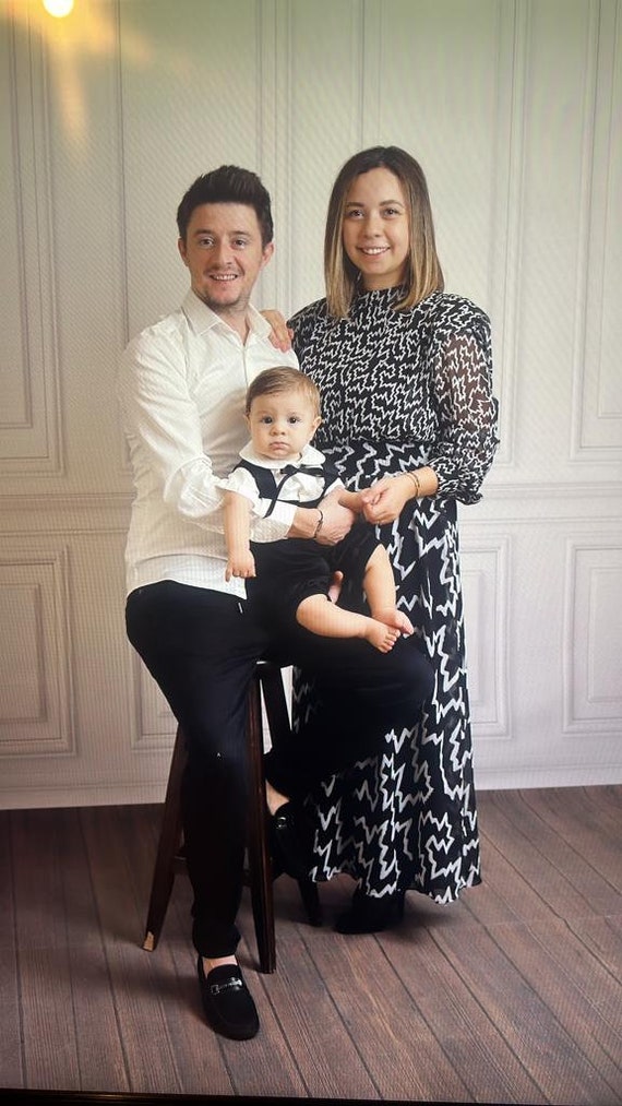 Baby Boy Christening Wedding Gown, First Birthday Boy Outfit, Baptism  Outfit, Formal Baby Boy Outfit, - Main Image