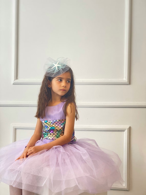 Mermaid little girl clearance dress