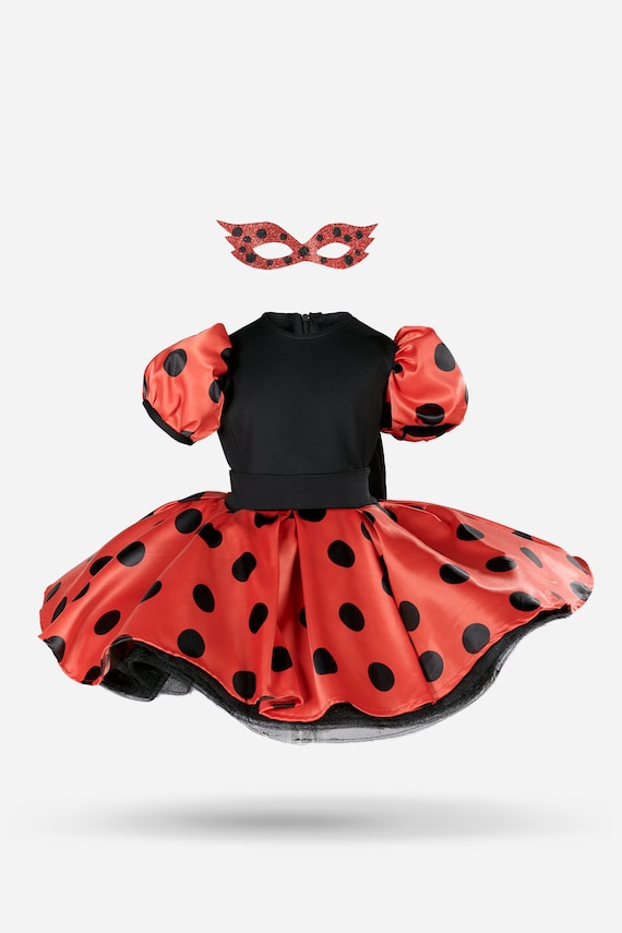 Ensangrentado Asistente Guiño Disfraz de niña inspirado en Ladybug Disfraz inspirado en - Etsy México Ensangrentado Asistente Guiño Disfraz de niña inspirado en Ladybug Disfraz inspirado en - Etsy México
