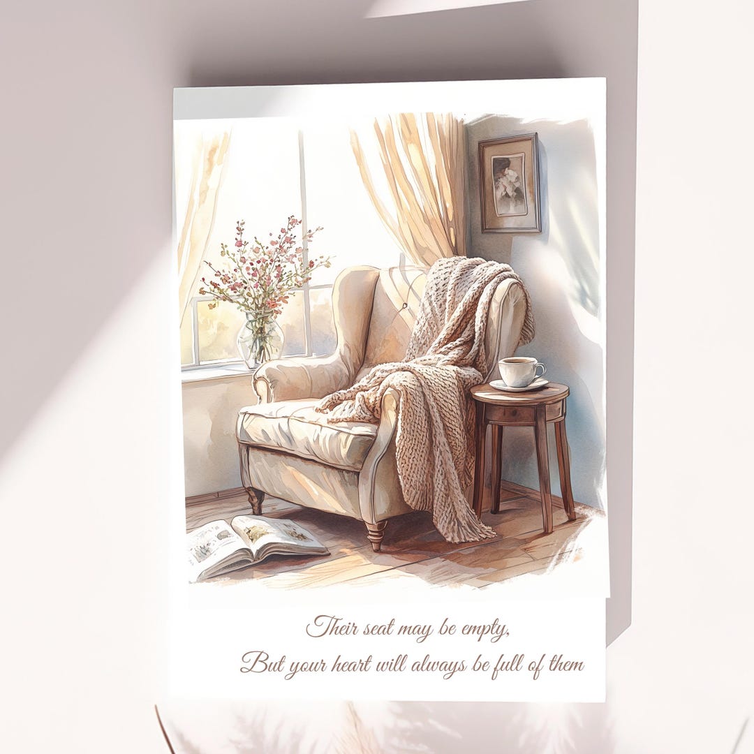 Thinking of You Sympathy Card, Sorry for Your Loss Bereavement Card ...