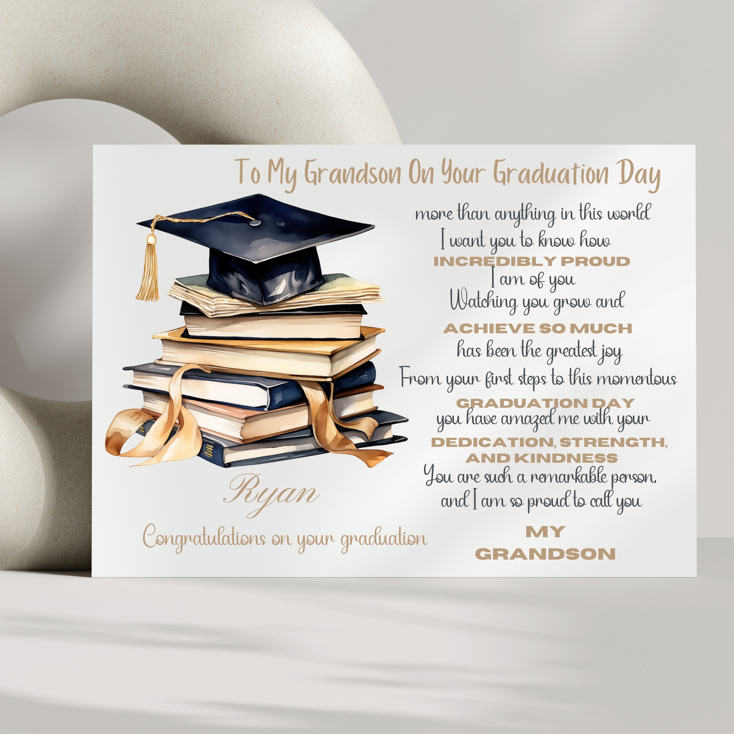 Achieve Anything, Graduation Greeting Card Achieve Anything, Graduation Greeting Card