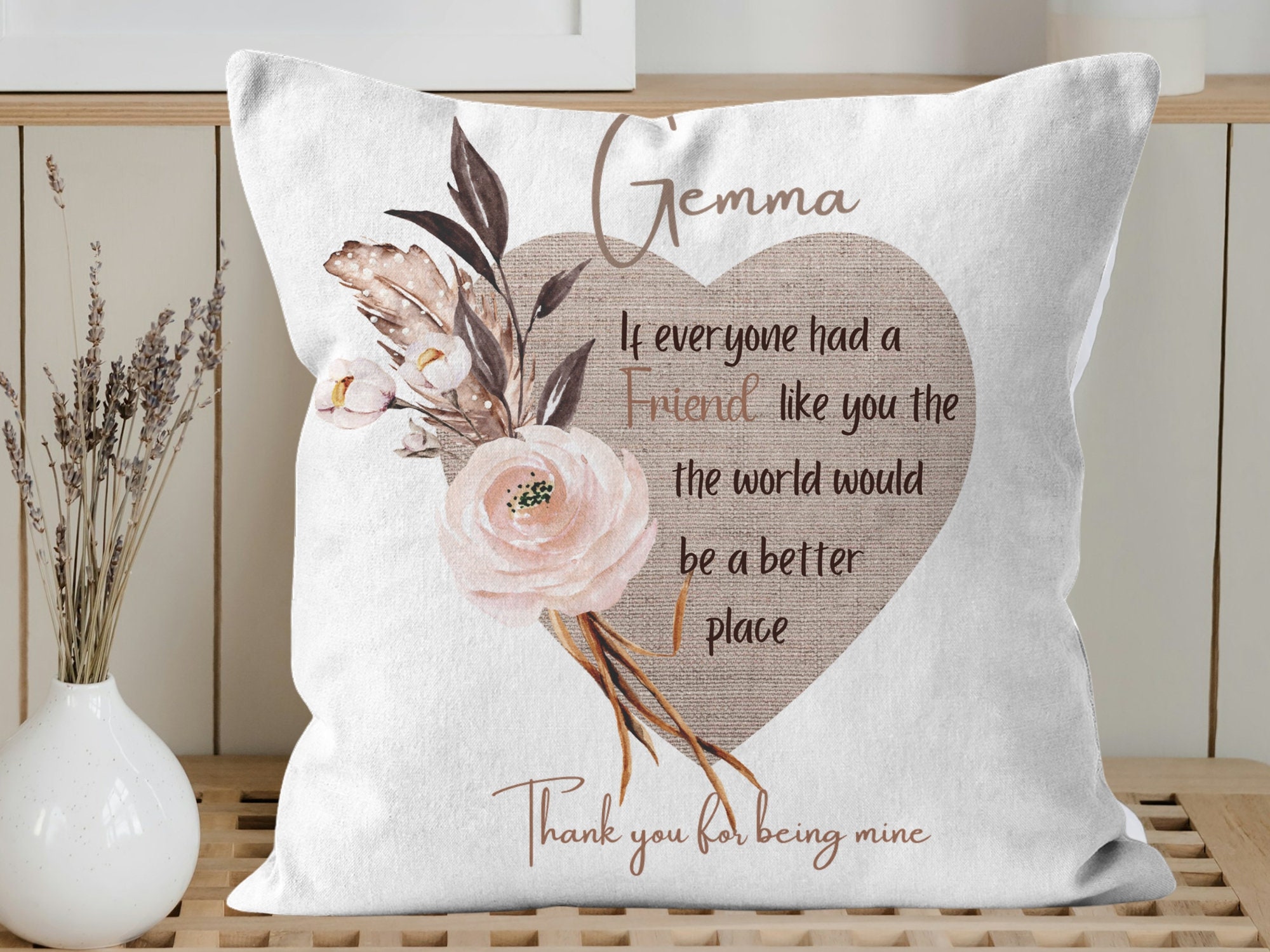 Best Friend Cushion Etsy