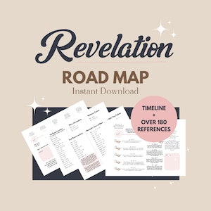 Revelation Road Map Bible Study Verse Map Bible Study Printable