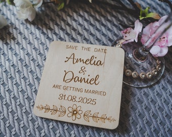 Personalized Coaster , Wedding favors for guests , Wedding favors, Wedding Gifts, Drink Coasters, Wedding Thank You Cards, Wedding Coasters